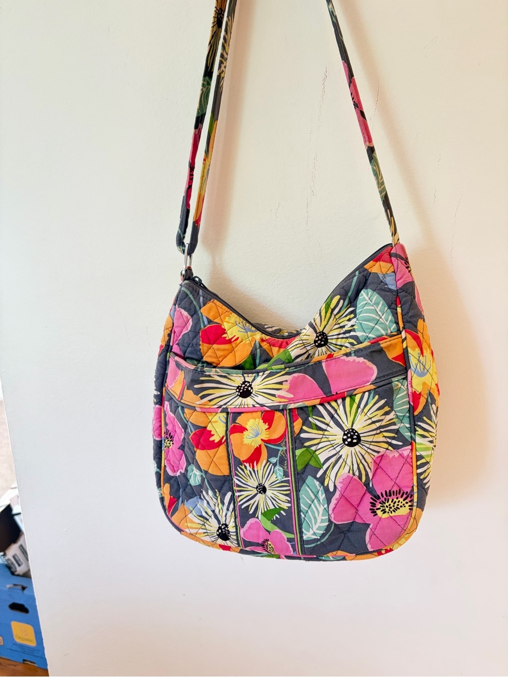 Vera Bradley Y2K Quilted Floral jazzy bloom shoulder bag